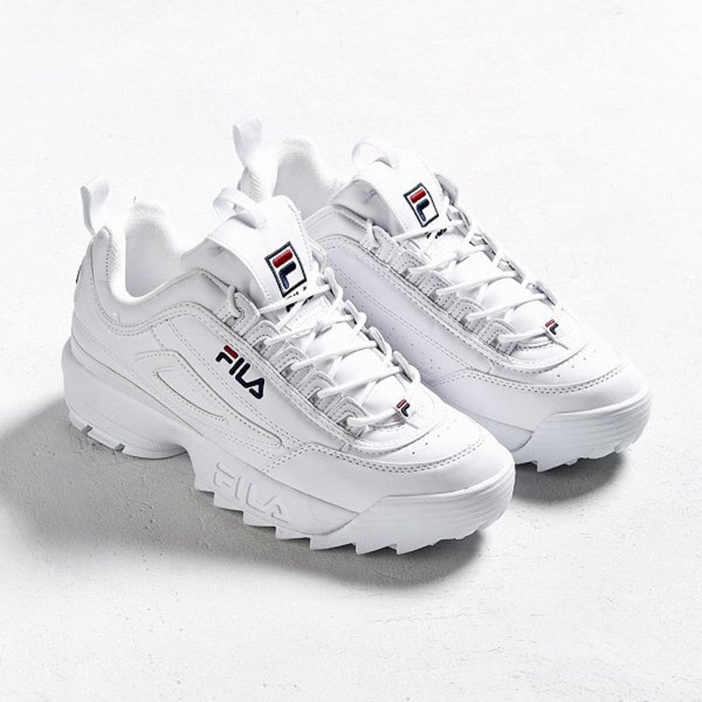 White Fila Chunky Disruptor Women’s